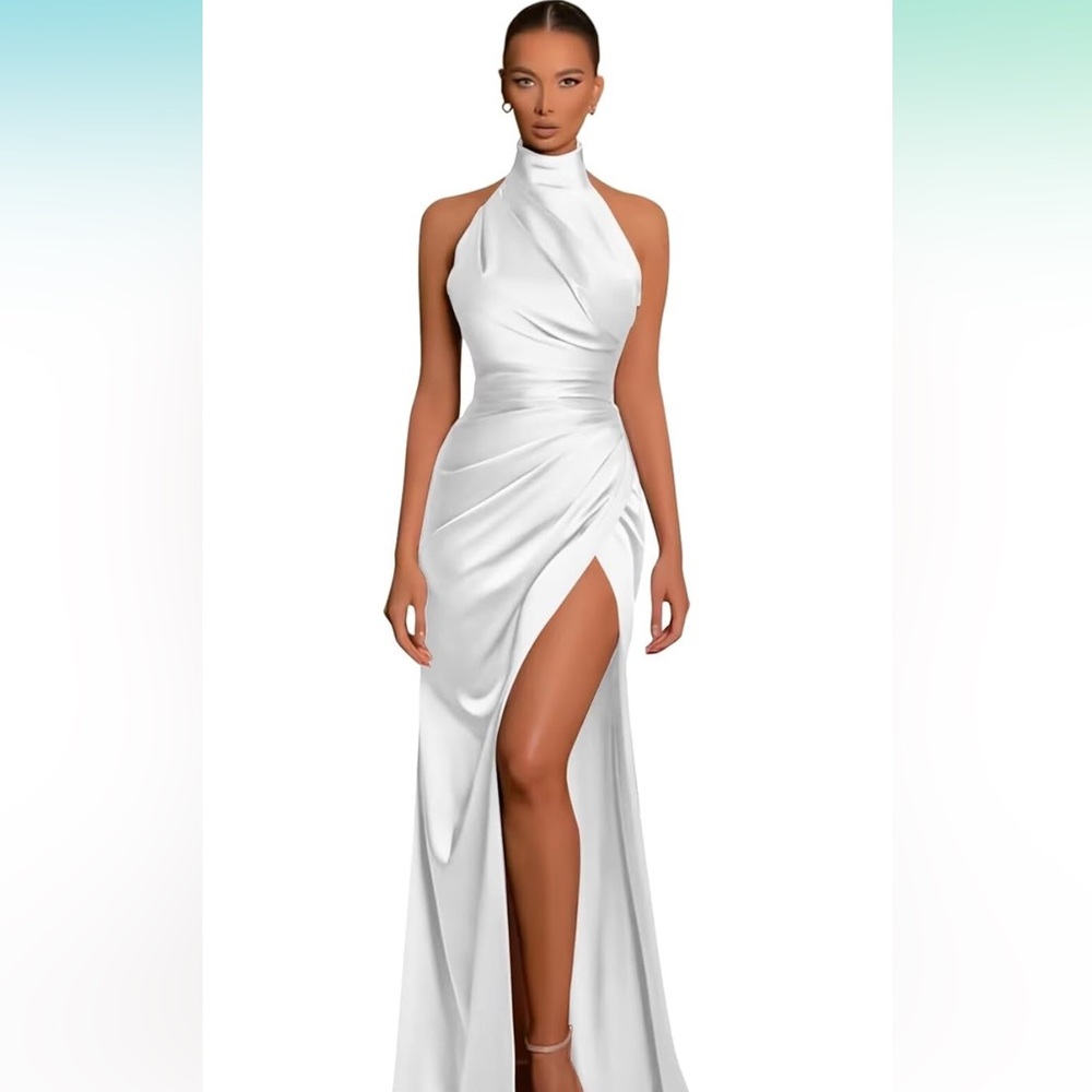 Halter wedding/bridesmaid/prom dress